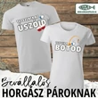 vicces-páros-horgász-póló