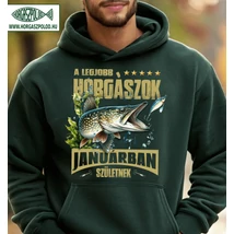 A legjobb horgászok Csuka szülinapi pulóver