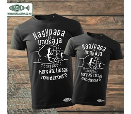 Papa és horgász társa