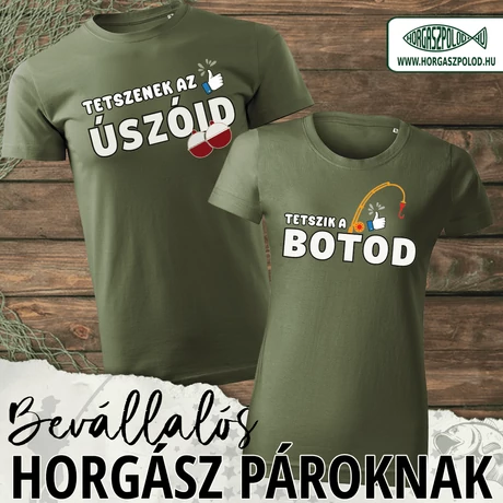 horgász-páros-póló