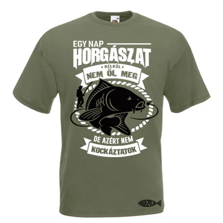 Egy nap horgász póló