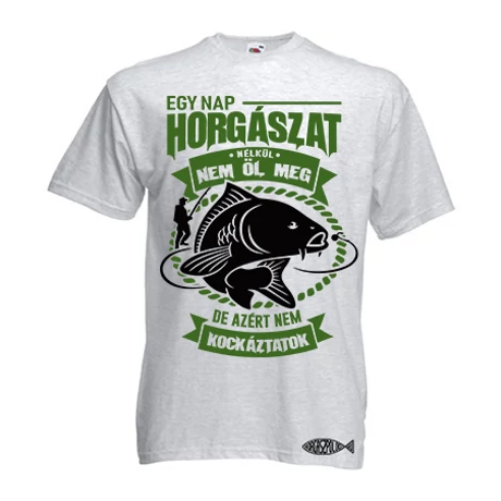 Egy nap horgász póló