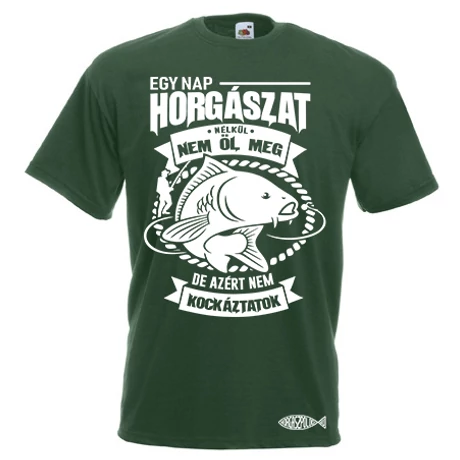 Egy nap horgász póló