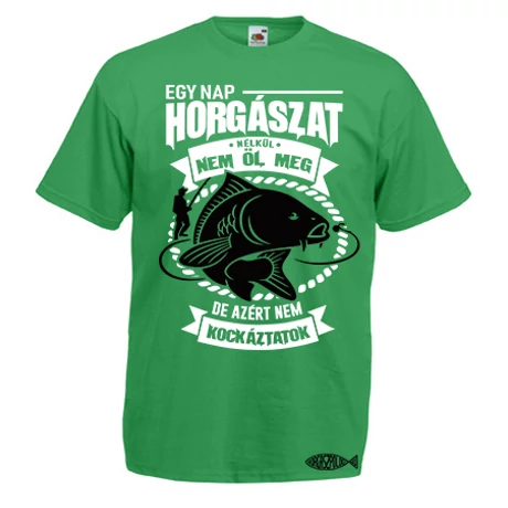 Egy nap horgász póló