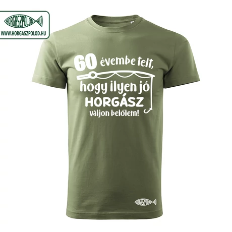 Születésnapi horgász póló Oliva